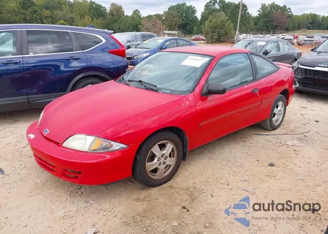 2000 Chevrolet Cavalier from USA, damaged, VIN 1G1JC1244Y7342452